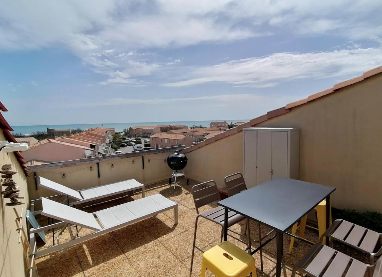 Duplex Terrasse Vue Mer Acces Plage Et Piscine... Frontignan Eksteriør bilde