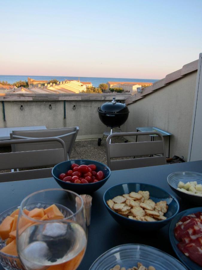 Duplex Terrasse Vue Mer Acces Plage Et Piscine... Frontignan Eksteriør bilde